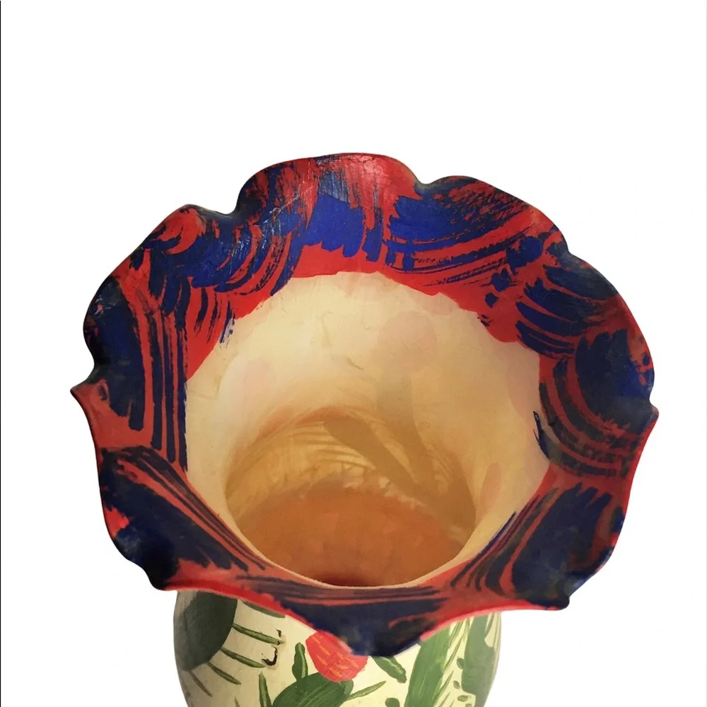 Hand Painted Norell Gudaitis Original Art Vase